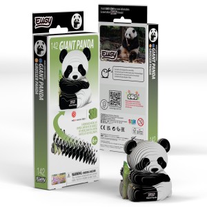 Wielka Panda Eugy. Eko Ukladanka 3D     