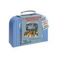Mysi Domek w Walizce. Kajuta Marynarza.   Zapakowana walizka.