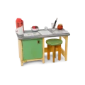 Pokój Dziecięcy. Mysi Domek. Pokoik do Samodzielnego Złożenia. miniaturowe mebelki biurko