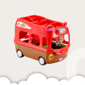 Autobus Piętrowy Klorofil - czerwony