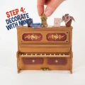 Udekoruj miniaturowe pianino