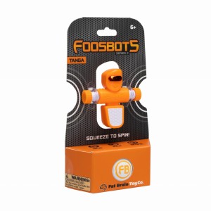 Piłkarzyki Foosbots. Pomarańczowy  Zestaw dla Jednego Gracza.  